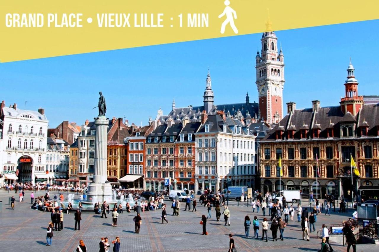 Lille Centre - Nice Cozy And Functional Studio Exterior foto